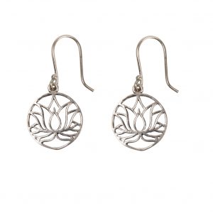 Lotus earrings