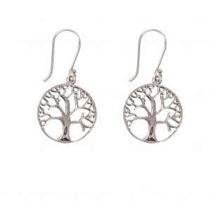 Boucles d'oreilles arbre de vie