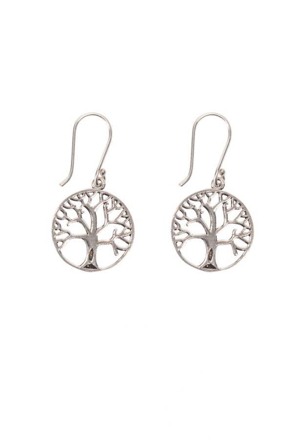 Boucles d'oreilles arbre de vie