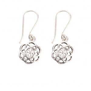 Boucles d'oreilles graine de vie