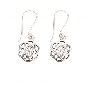 Boucles d'oreilles graine de vie