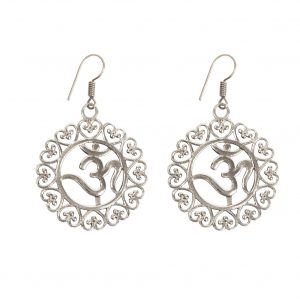 Boucles d'oreilles aum