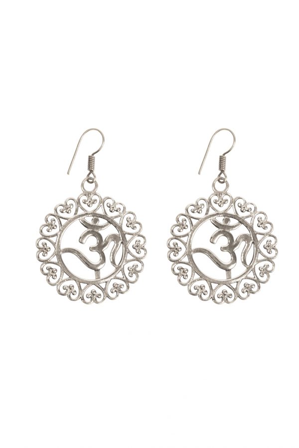 Boucles d'oreilles aum