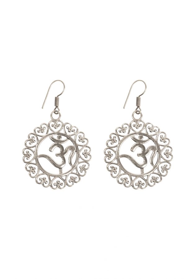 Boucles d'oreilles aum