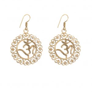 Boucles d'oreilles aum