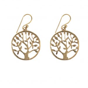 Boucles d'oreilles arbre de vie