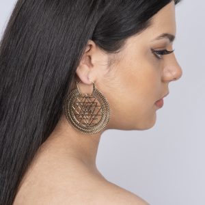 Boucles d'oreilles sri yantra