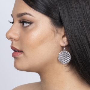 Boucles d'oreilles fleur de vie