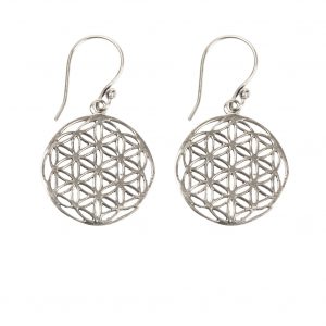 Flower of life earrings