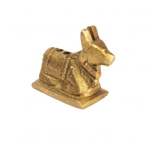 Porte encens vache Nandi sur socle  3 cm/2 cm 39g