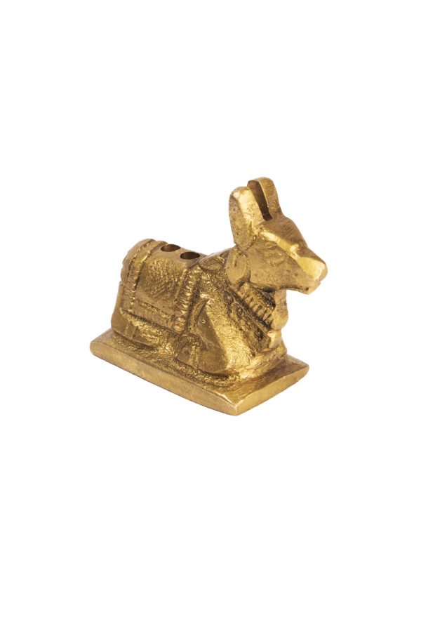 Porte encens vache Nandi sur socle  3 cm/2 cm 39g