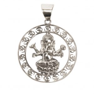 Sitting Aum Ganesh pendant