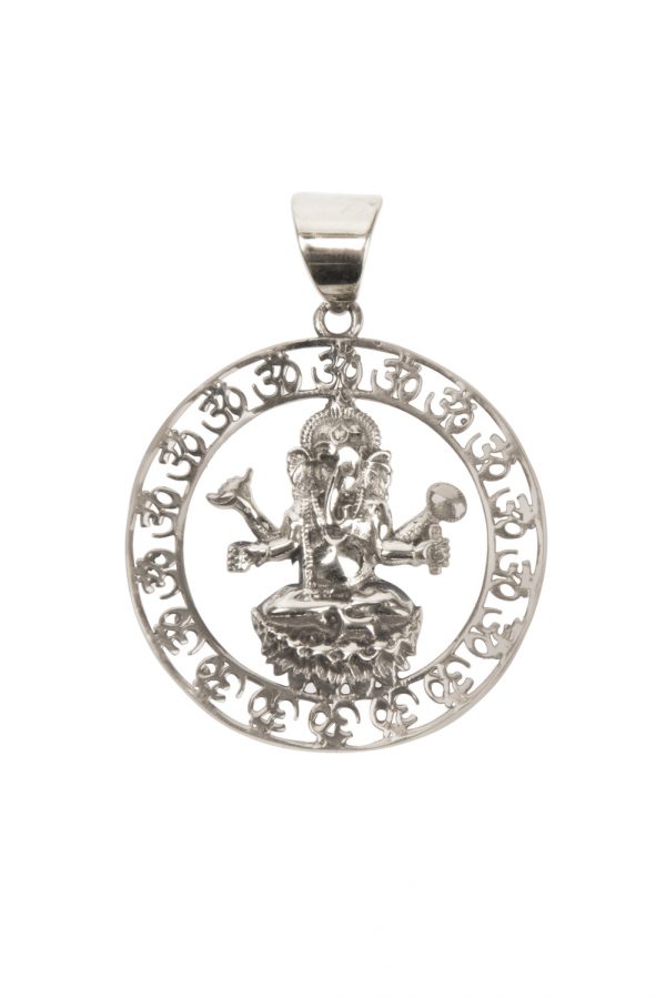 Sitting Aum Ganesh pendant
