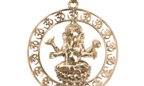 Sitting Aum Ganesh pendant