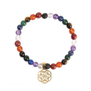 Life seed bracelet 7 semi-precious stones 0