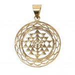 Sri yantra pendant