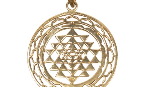 Sri yantra pendant