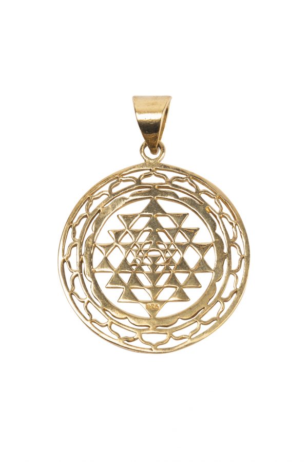 Sri yantra pendant