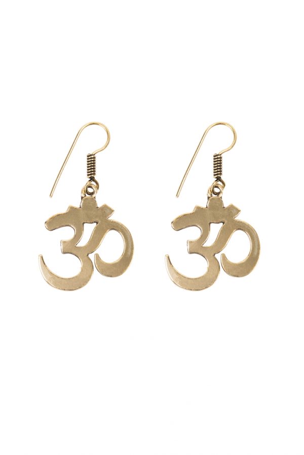 Boucles d'oreilles aum