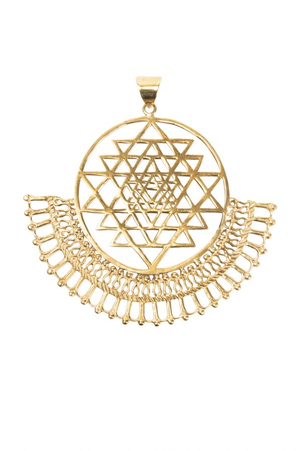 Sri yantra pendant